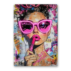 Pop Queen Neon Art