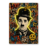 The Silent Icon Neon Art