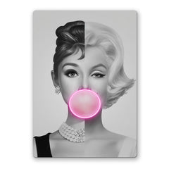 Split Icon Neon Art