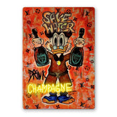 Drink Champagne Neon Art