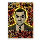 Mr. Bean Neon Art