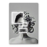 Medusa Neon Art
