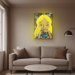 Addicted to the Fairytale Neon Art
