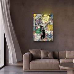 Genius Gone Crazy Neon Art