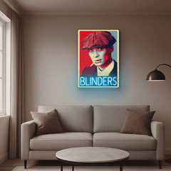 Tommy the Blinders Neon Art