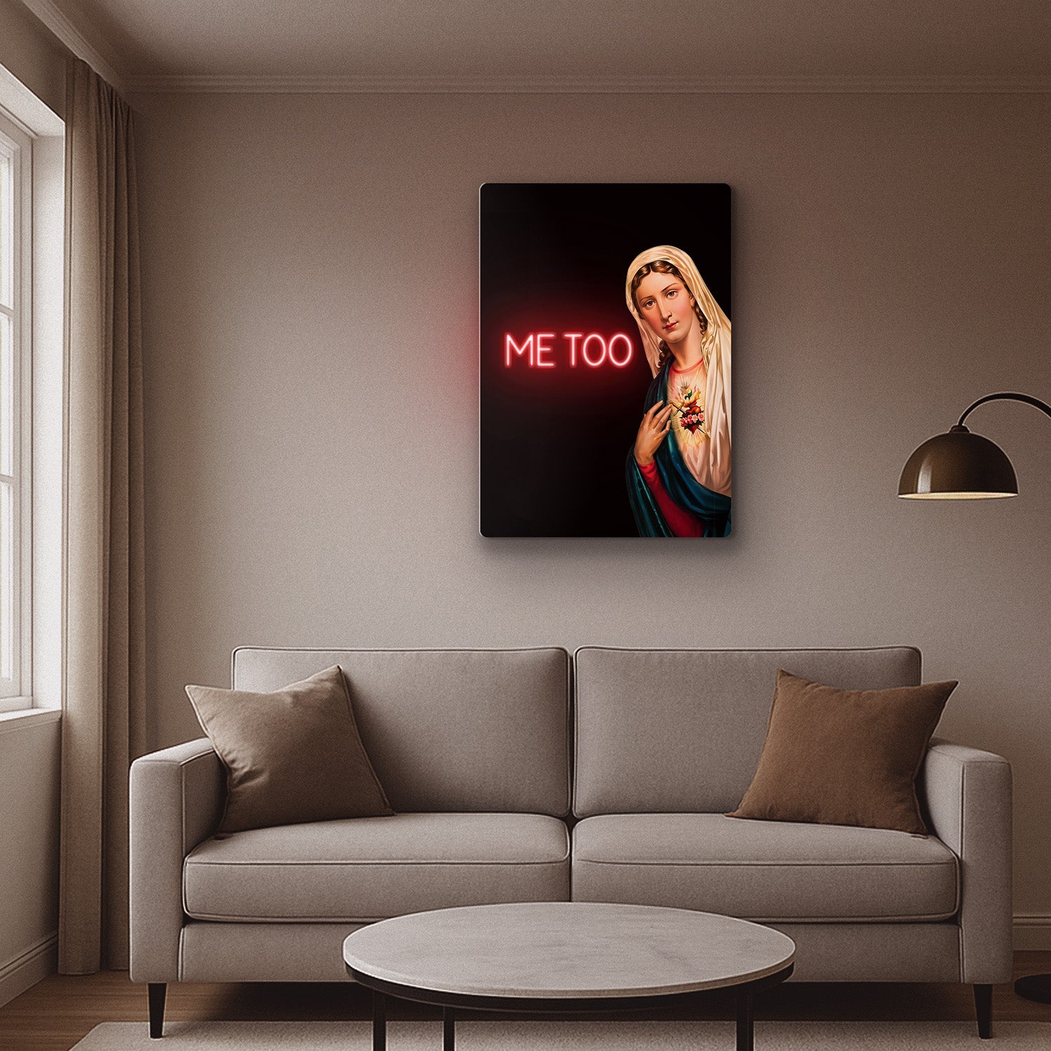 Me Too Neon Art