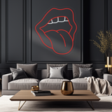 Tongue Neon LED Sign