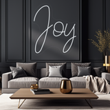 Joy Neon LED Sign