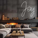 Joy Neon LED Sign