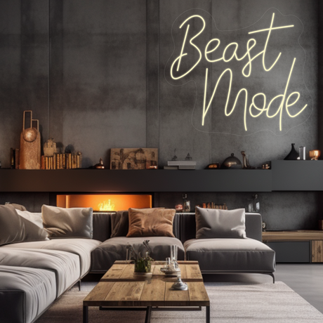 Beast Mode Neon LED Sign