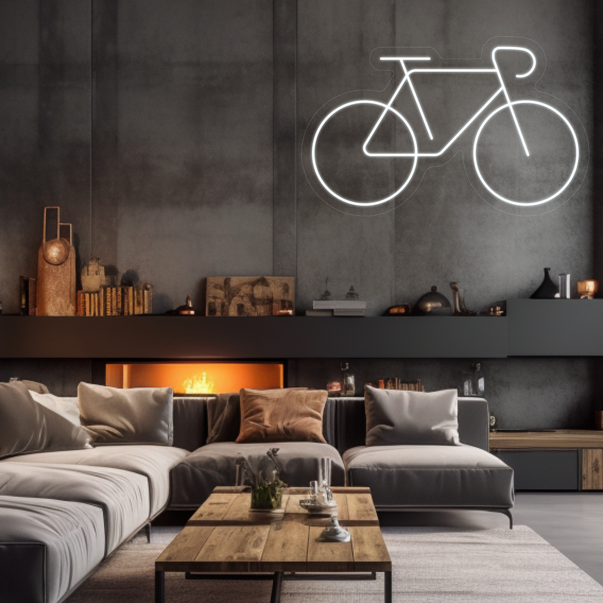 Bicycle Neon LED Sign