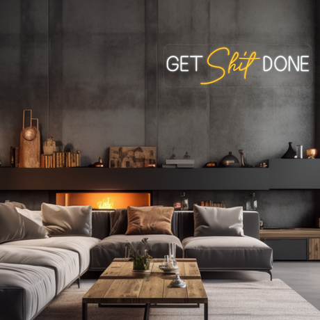 Get Shit Done Neon LED Sign