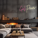 Girl Power Neon LED Sign