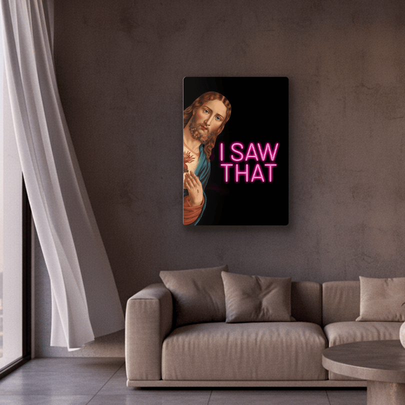 I Saw That Neon Art