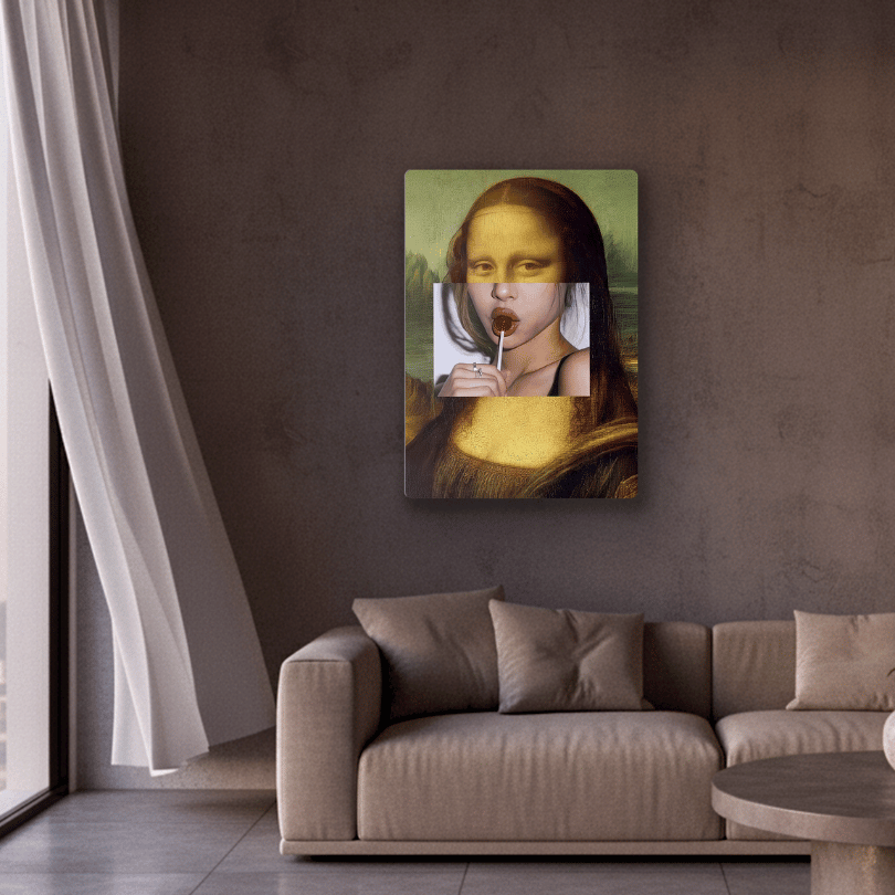 Gioconda Lollipop Neon Art
