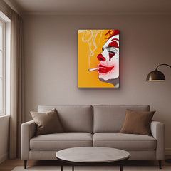 Clown Neon Art