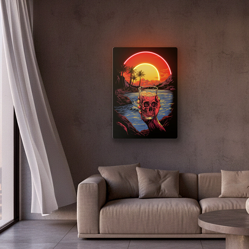 Twilight Spirits Neon Art