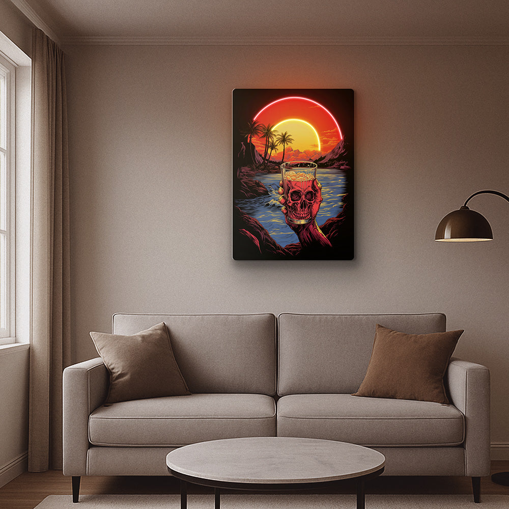 Twilight Spirits Neon Art