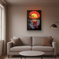 Twilight Spirits Neon Art