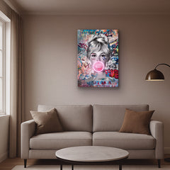 Brigitte Bubble Neon Art