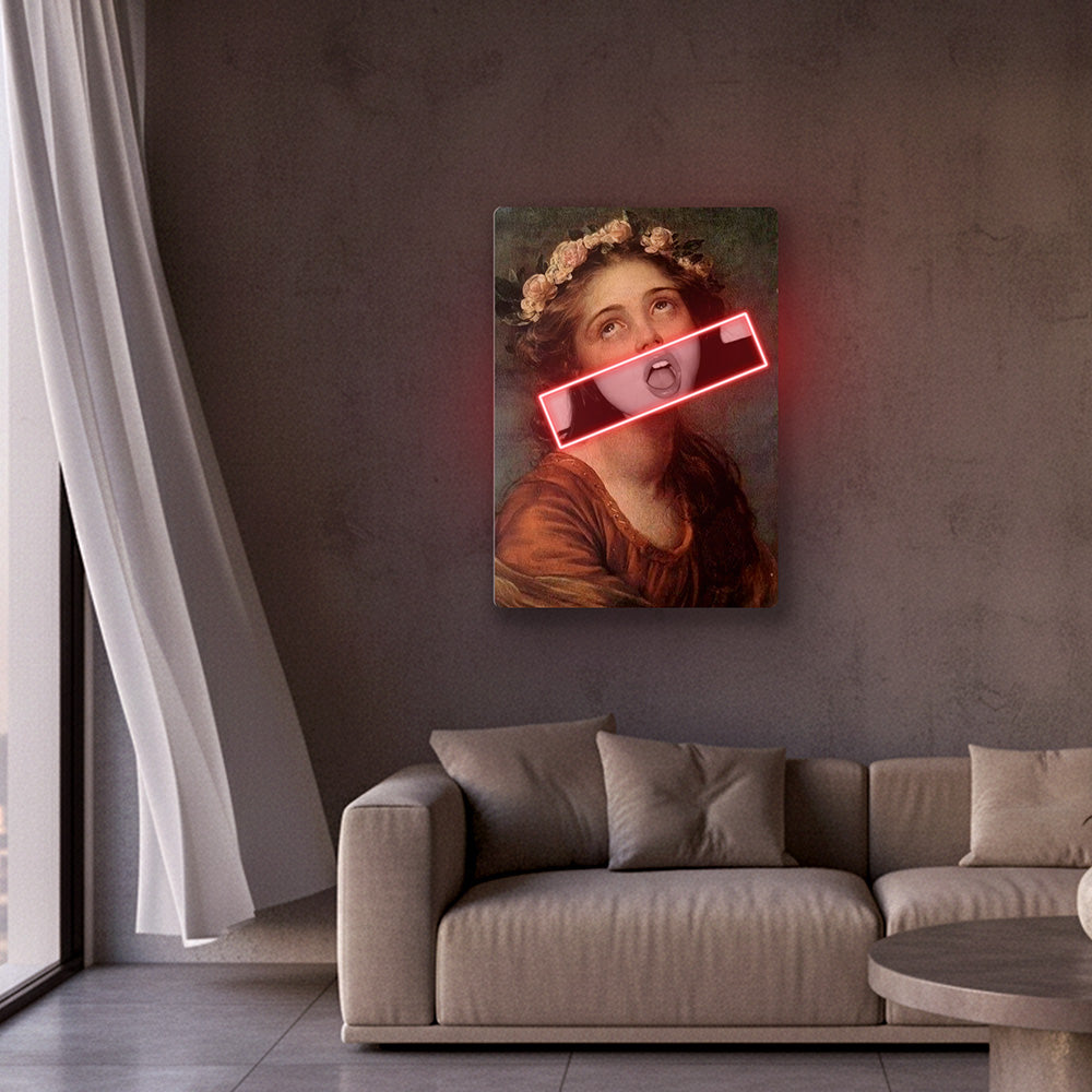 Modern Muse Neon Art