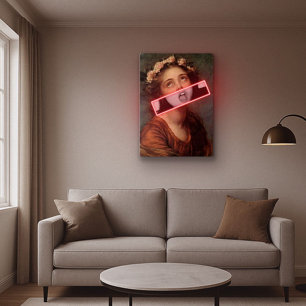 Modern Muse Neon Art