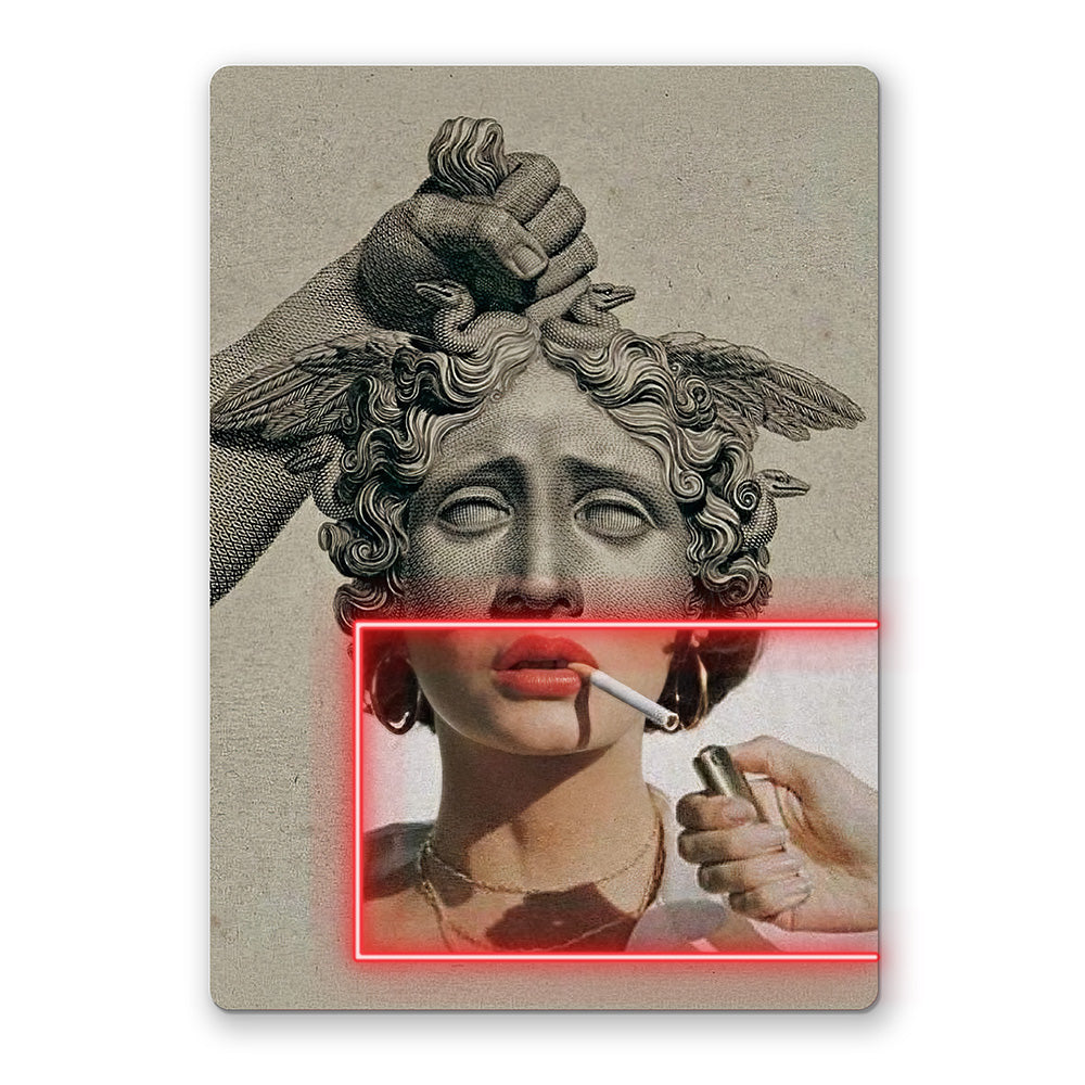 Medusa Reloaded Neon Art