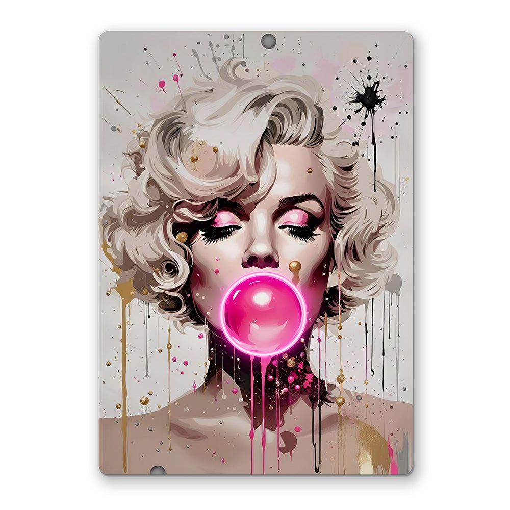 Marilyn Bubble Neon Art