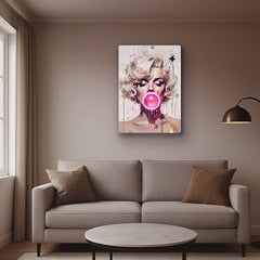 Marilyn Bubble Neon Art
