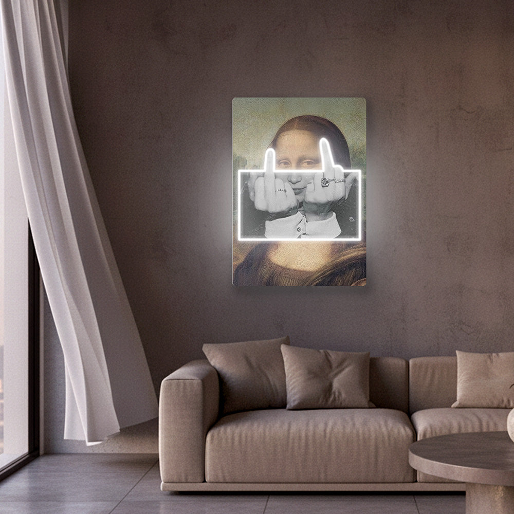 Gioconda Neon Art