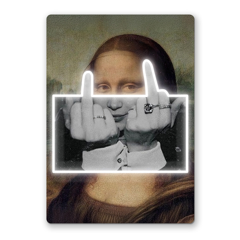 Gioconda Neon Art