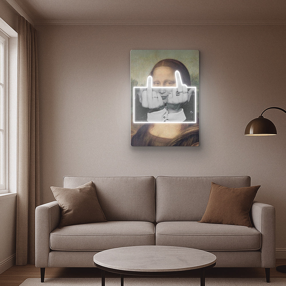Gioconda Neon Art