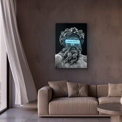 Zeus Censored Neon Art