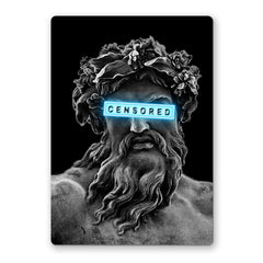 Zeus Censored Neon Art