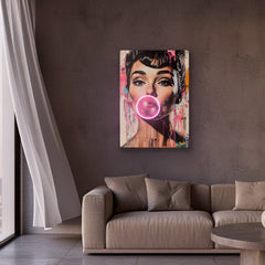 Bubble Babe Neon Art