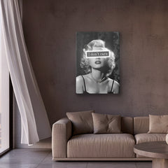 I don't care Neon Art