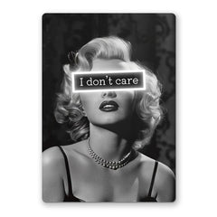 I don't care Neon Art