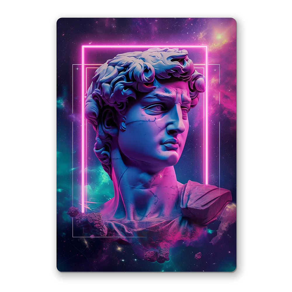 Space David Neon Art