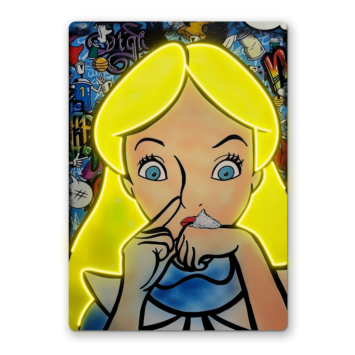 Addicted to the Fairytale Neon Art