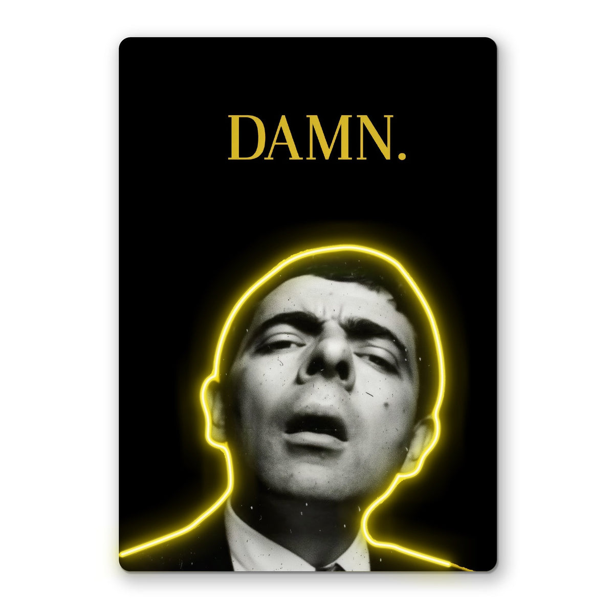 Damn those beans Neon Art