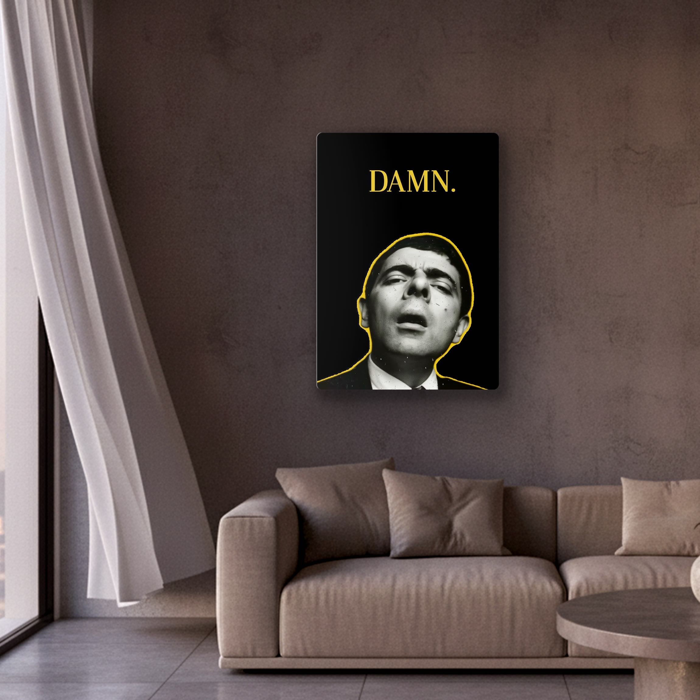 Damn those beans Neon Art