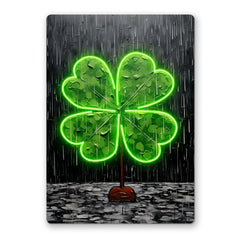 Lucky 4 Neon Art