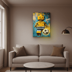 Lego Kick Neon Art