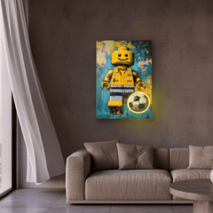 Lego Kick Neon Art