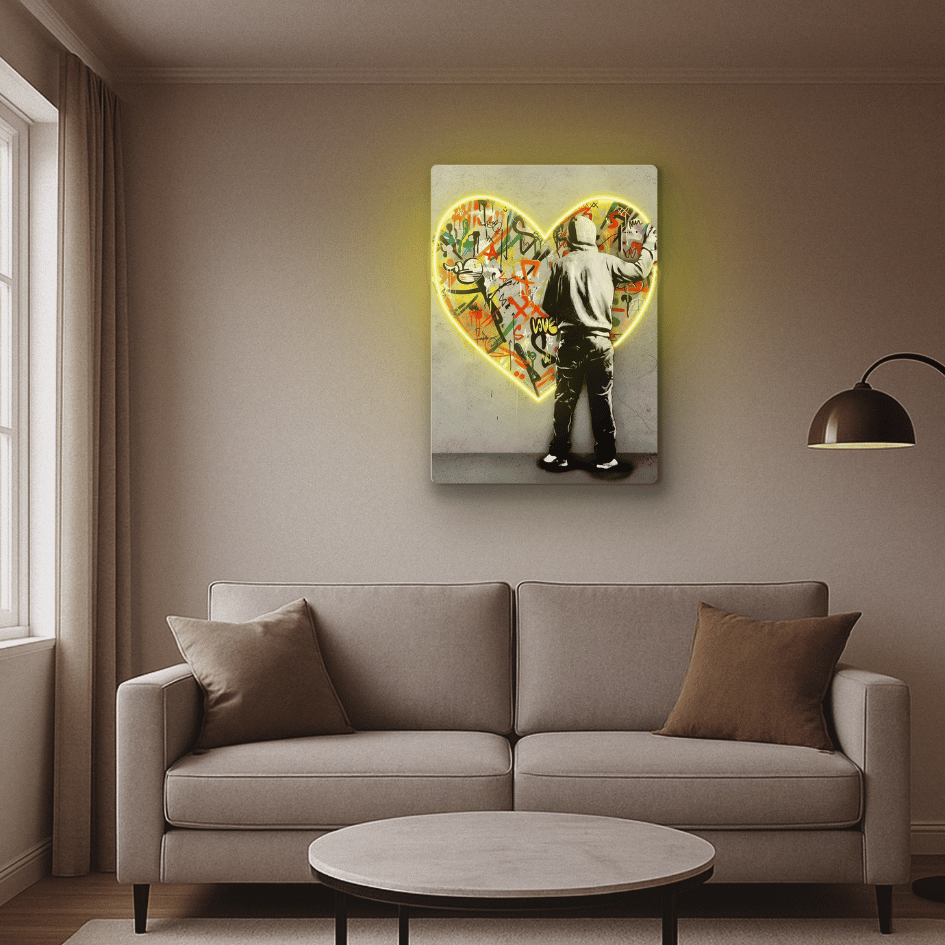 Love Has Colours Neon Art