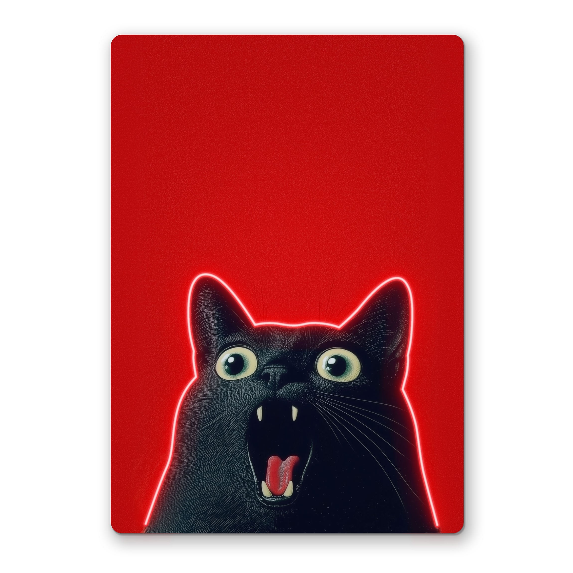OMG CAT Neon Art