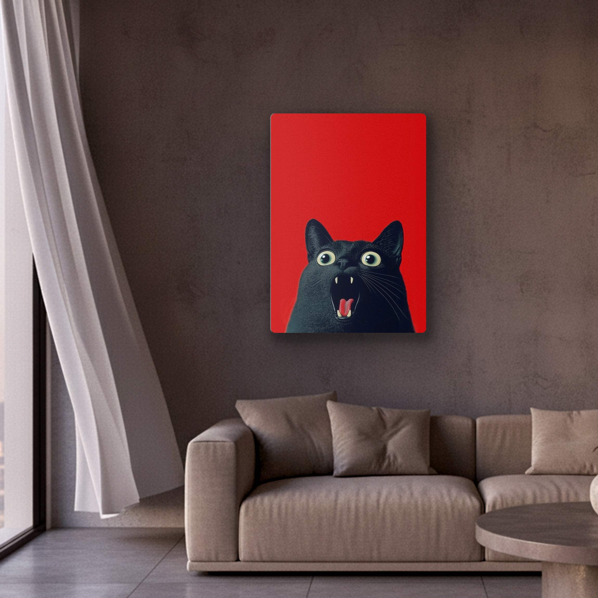 OMG CAT Neon Art