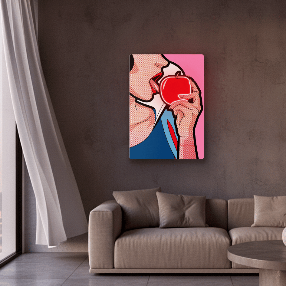 Poisonous Bite Neon Art