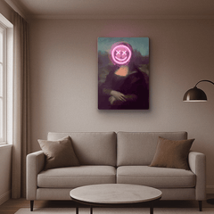 Rebel Lisa Neon Art
