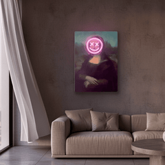 Rebel Lisa Neon Art